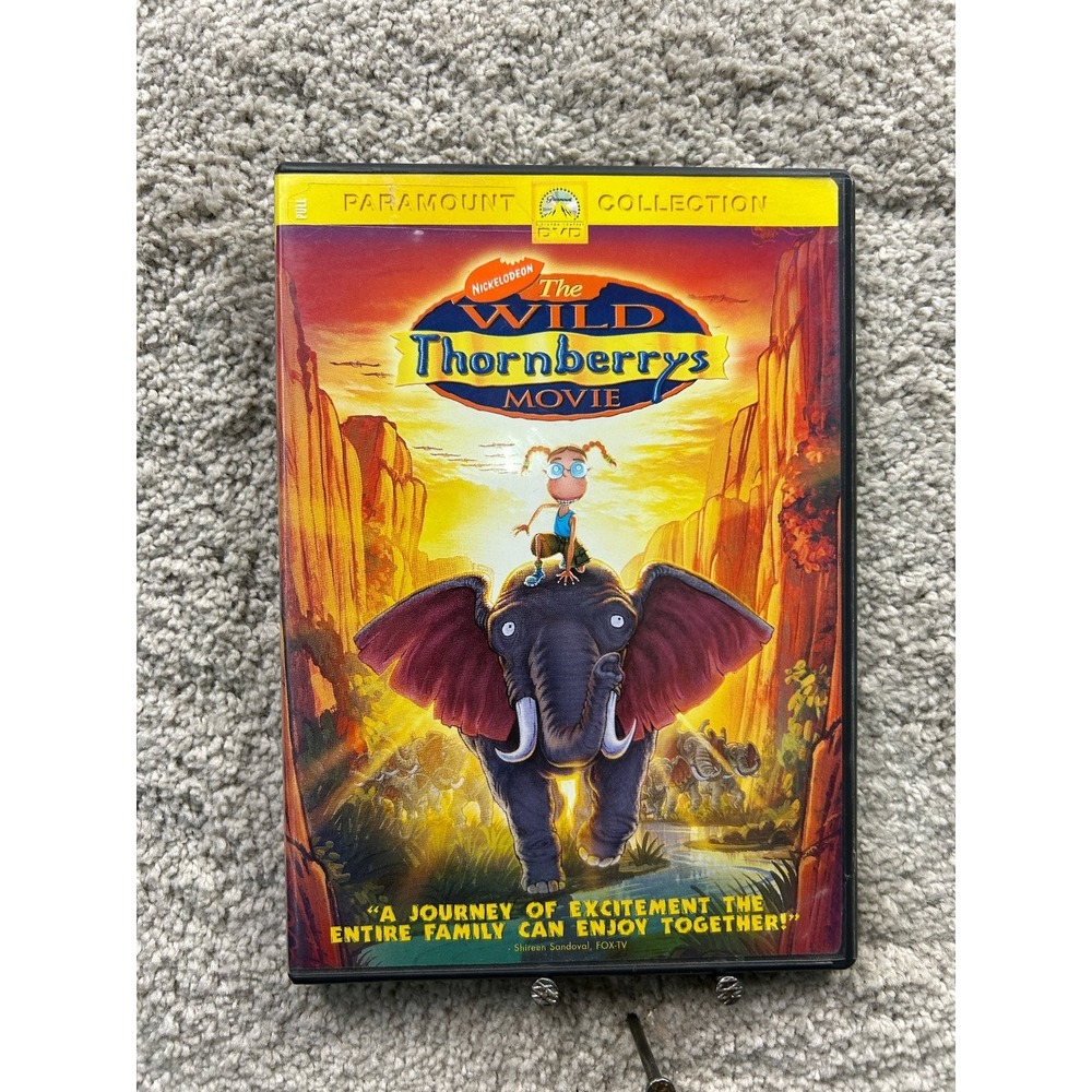 Nickelodeon The Wild Thornberrys Movie DVD 2002 Retro Tim Curry
